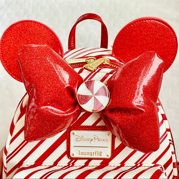 LastOne Peppermint Candy Disney Loungefly Backpack - Picture 8 of 14